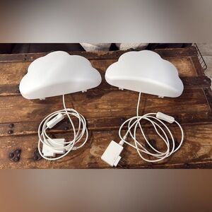 Ikea Cloud Wall Lamps